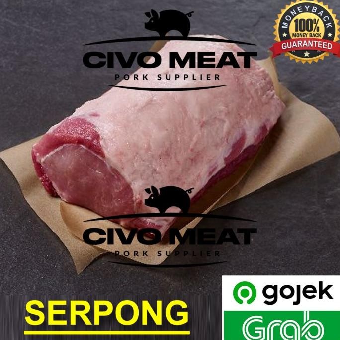 

Grosir Karbonat Babi / Pork Sirloin / Loin Mentah Tanpa Kulit 1Kg