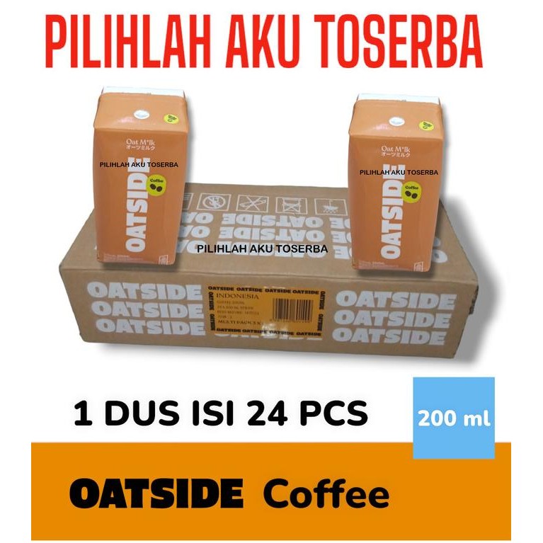 

Grosir Oatside Coffee Sedotan Susu Oat Milk 200 Ml - ( 1 Dus Isi 24 Pcs )