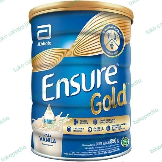 

Sale Ensure Gold Vanilla 850Gr | Susu Lansia | Susu Bubuk | Susu Formula