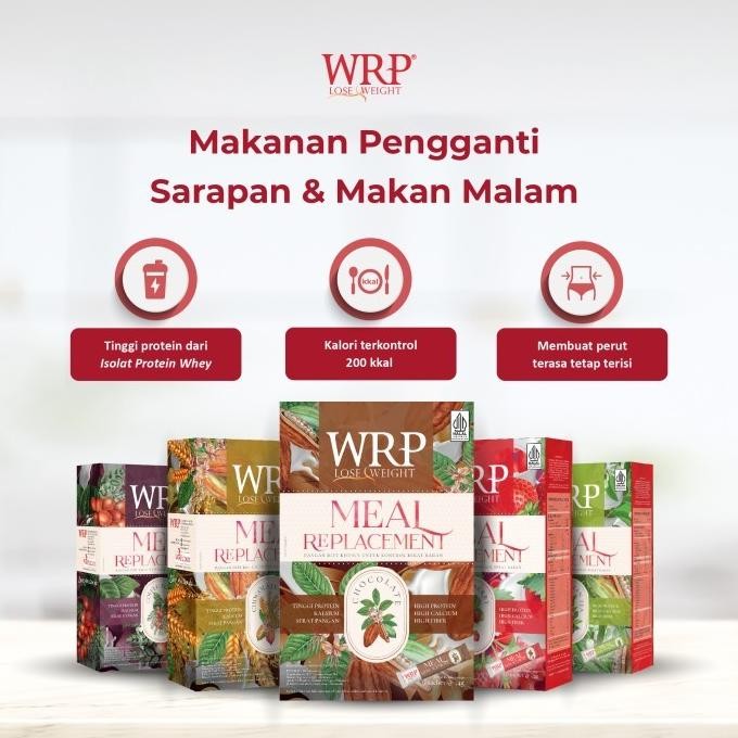 

Sale Wrp Meal Replacement Chocolate 400G - Pengganti Makan(Flash Sale)