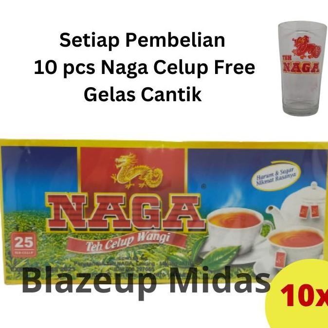

Grosir Teh Naga Celup 10 Pcs @25 Kantung Hitam Tea