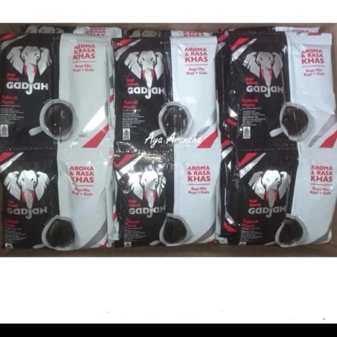 

Sale ( 1 Karton ) Kopi Gadjah Gula Terpisah 120 Sachet Isi 12 Renceng