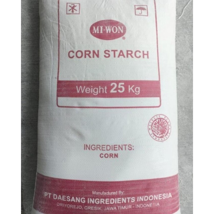 

Promo Maizena Miwon 25Kg - Cornstarch Mi-Won = Gosend Grab Only