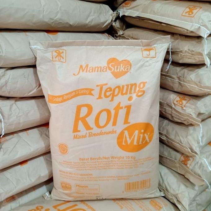 Promo Mamasuka Tepung Roti Mix / Panir / Bread Crumb 10Kg