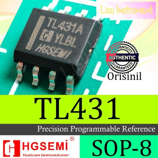 Murah TL431 TL431C TL431A Precision Programmable Reference SOP-8 HGSemi lisu992 Segera Beli