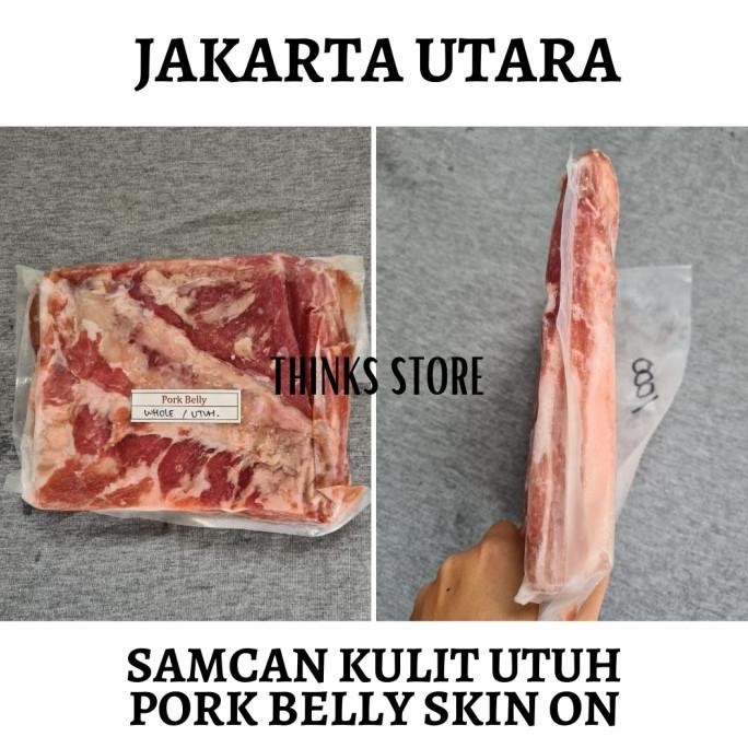 

Grosir Pork Belly Skin On- Samcan Kulit Utuh / Bali