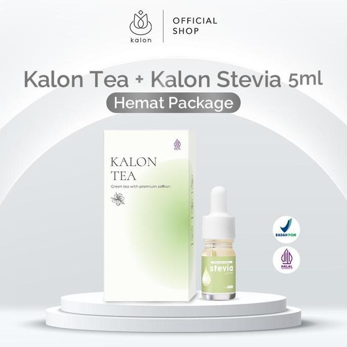 

Promo [Paket Hemat B] Kalon Tea & Stevia Bpom Dan Halal
