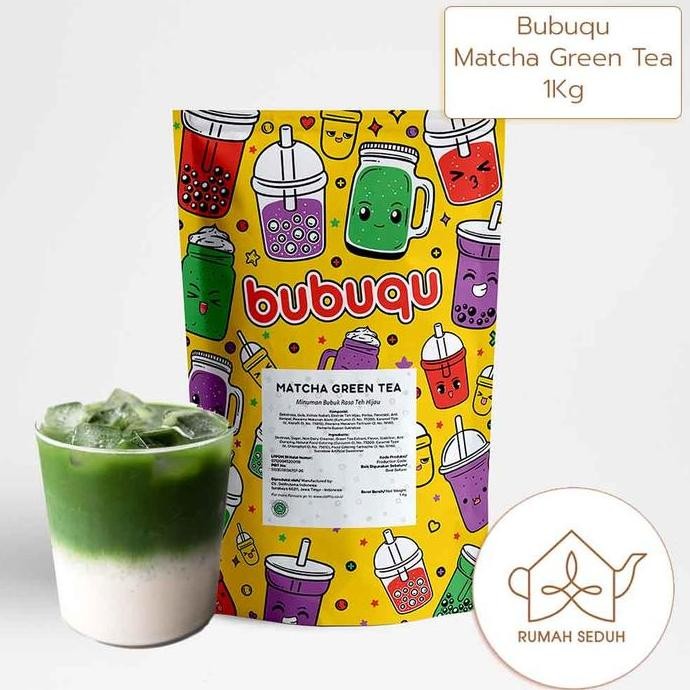 

Grosir Bubuqu Matcha Green Tea 1Kg - Minuman Bubuk Rasa Macha Teh Hijau Jepang Air Drink