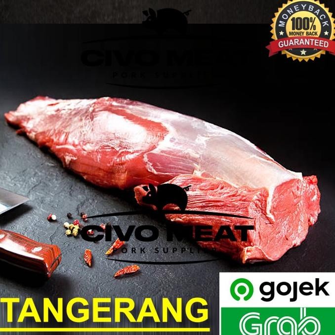 

Murah Daging Babi Tenderloin / Has Dalam 1 Kg