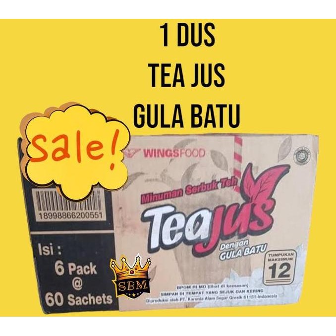 

Grosir 1 Dus ~ Atg Tea Jus Gula Batu Powder Drink Sachet ( 8 Gr / 1 Dus / 360 Sachet ) Minuman Manis