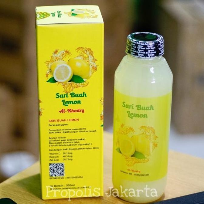 

Promo [ Paket 2 Botol ] Sari Buah Lemon Detoks Organik 500 Ml