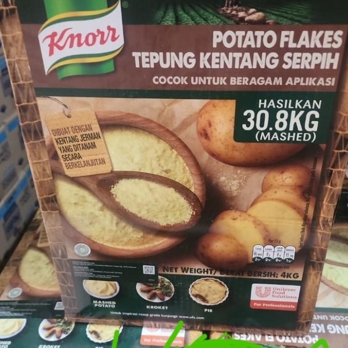 

Murah Knorr Mashed Potato Flakes 4Kg Tepung Kentang