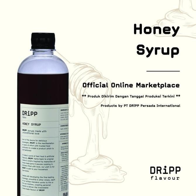 

Promo Dripp Syrup Honey 760 Ml - Rasa Honey 760 Ml