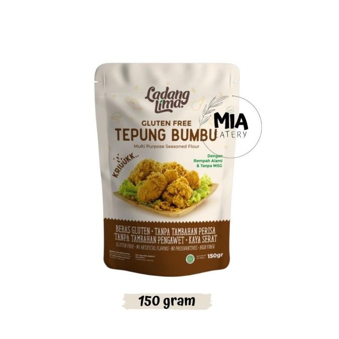 

Sale Tepung Bumbu Serbaguna Ladang Lima Gluten Free Ayam Goreng Fried Chicken Crispy Premix