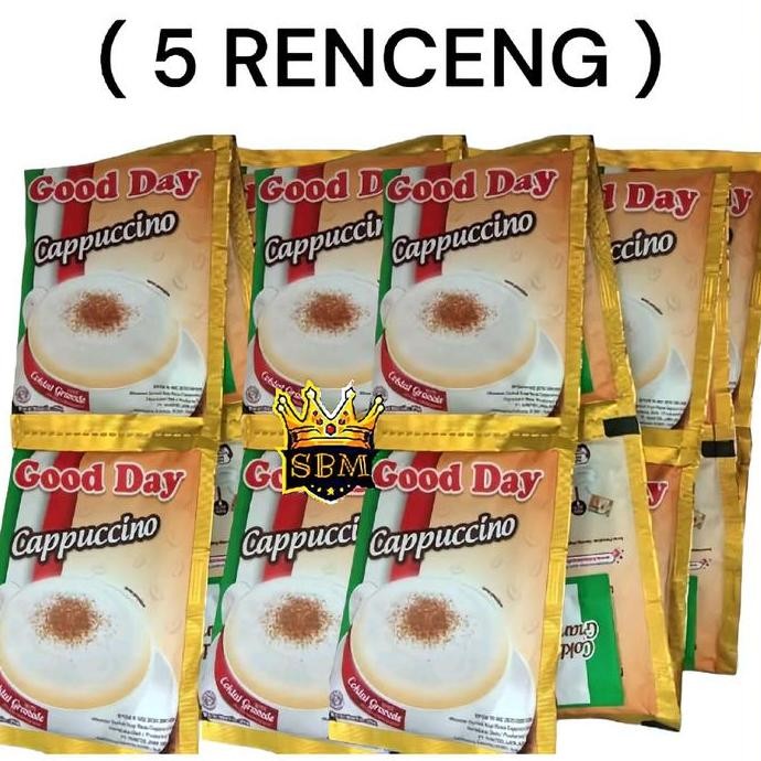 

Grosir Isi 50Pc ~Sbm~ Good Day Cappuccino Sachet Bubuk Coffee Kopi Coffe Susu Robusta Instan