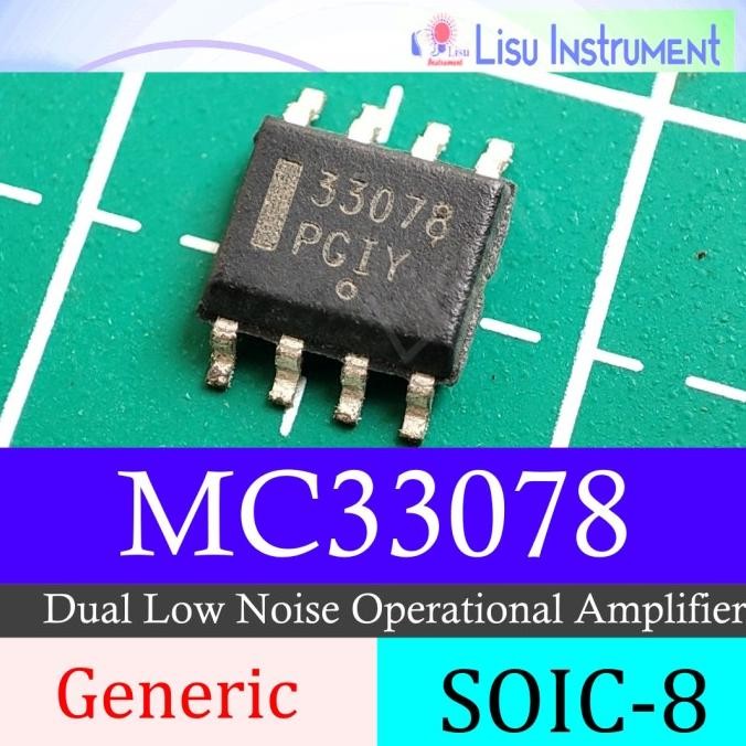 

Diskon MC33078DR2G 33078 MC33078 SOP8 Dual Operational Amplifier Low Noise lisu992 Diminati Banget