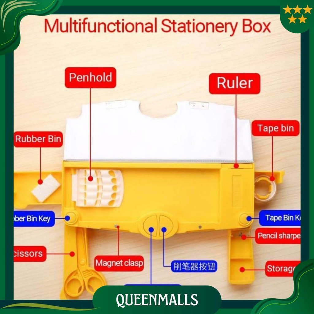 

Ss Kotak Pensil Pola Kartun Lapisan Ganda Dan Tunggal Dengan Rautan Kapasitas / Tempat Pensil Multifungsi Motif Unicorn / Dinosaurus / Astronot Untuk Anak Tk Gratis Ongkir
