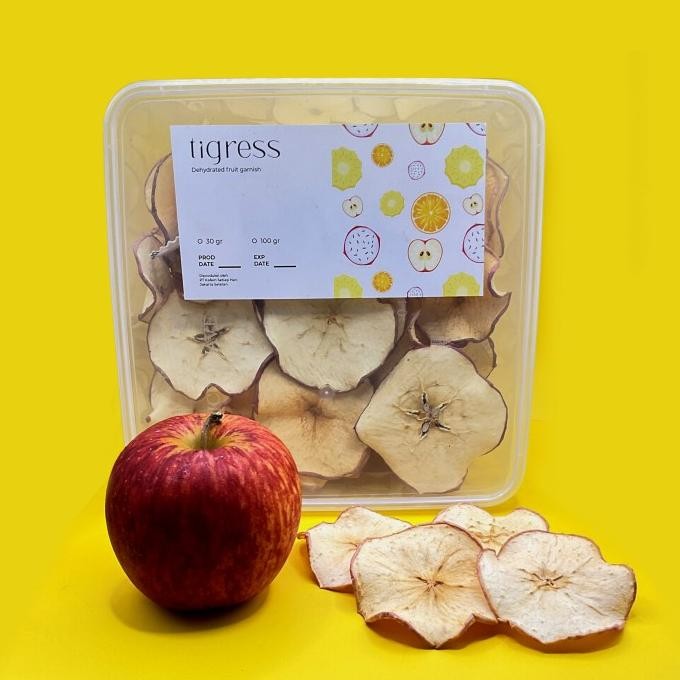 

Promo Dried Apple Garnish / Topping Buah Apel Kering