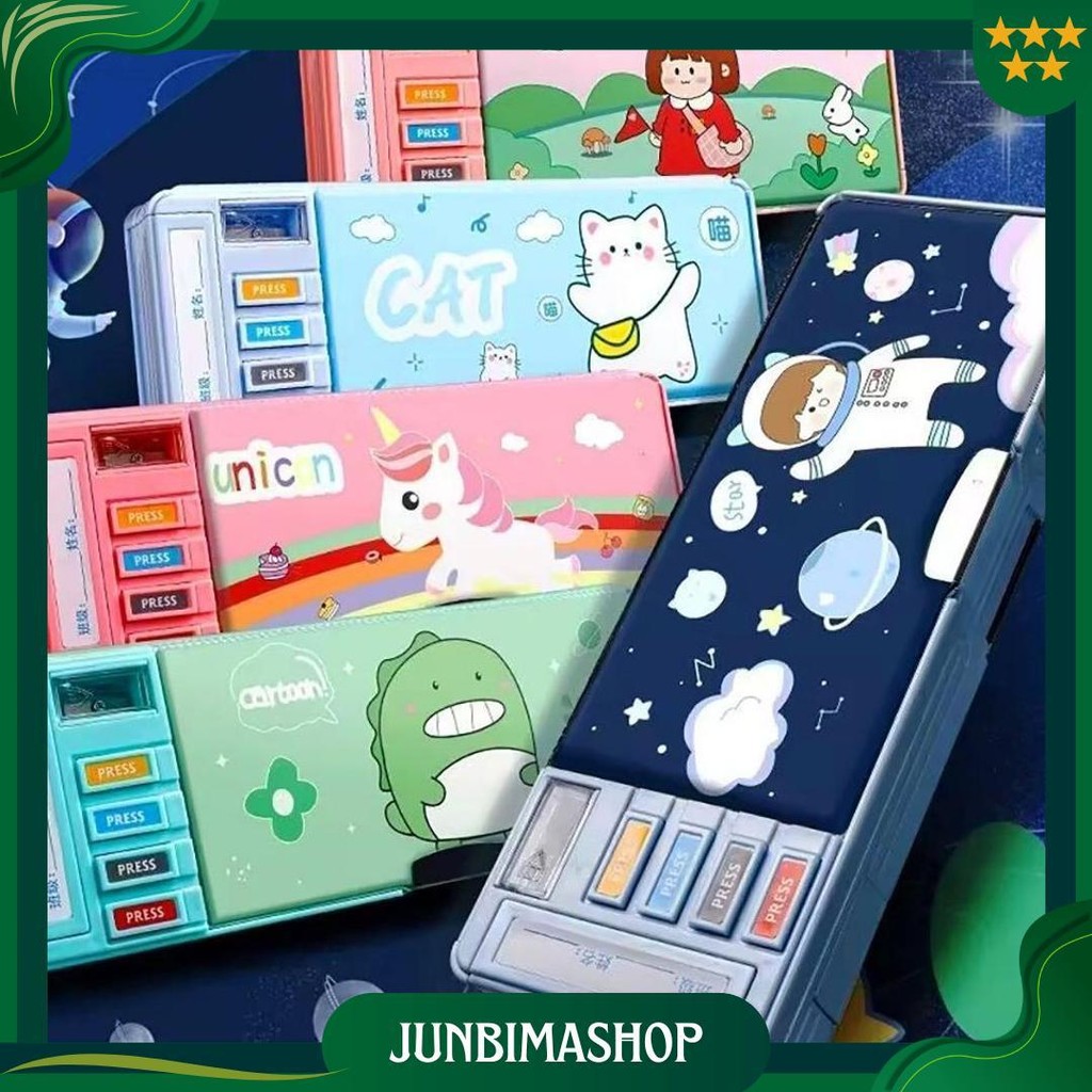 

Kotak Alat Tulis Kartun Multifungsi Portabel Band Pembelajaran Hadiah Alat Penyimpanan Alat Penyimpanan Cod