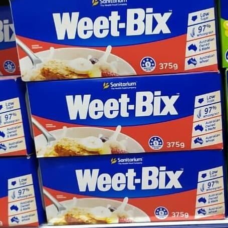

sanitarium weet bix 375gr
