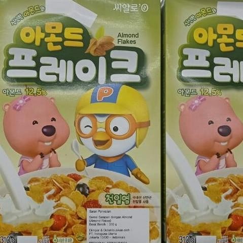 

pororo almonds flakes cereal 310gr