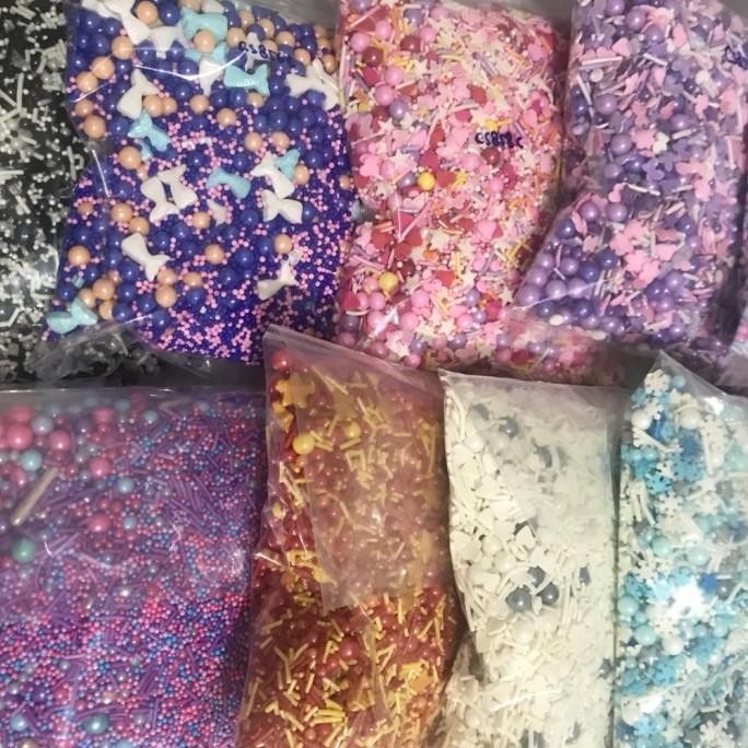 

Murah Sprinkle Dekorasi Cupcake Kue 500 Gr Sprinkles Hiasan Kue Gula Trimit