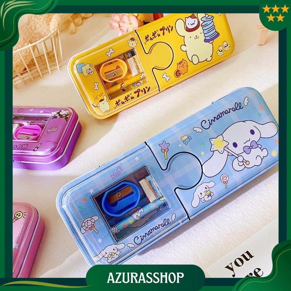 

Sao - S6003 Kotak Pensil Sanrio Bening 2 Tingkat / Kotak Pensil Sanrio / Kotak Pensil Magnet / Kotak Pensil Anak / Kotak Pensil Promo