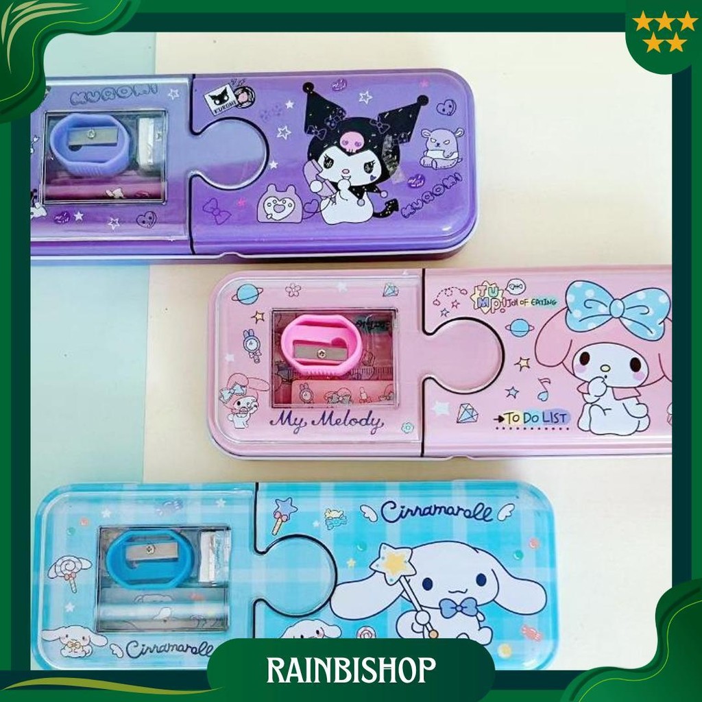 

Sao - S6003 Kotak Pensil Sanrio Bening 2 Tingkat / Kotak Pensil Sanrio / Kotak Pensil Magnet / Kotak Pensil Anak / Kotak Pensil Promo