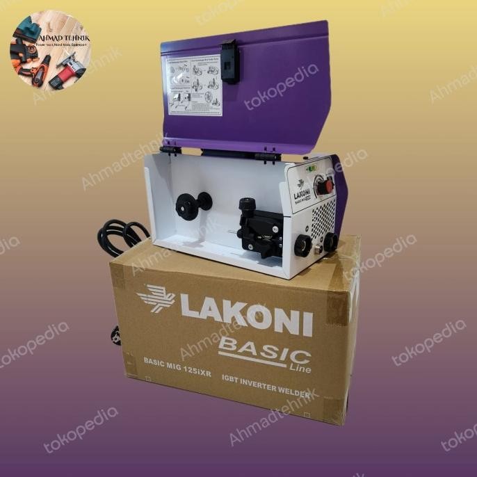 Murah Mesin Las Mig Tanpa Gas 450 Watt Lakoni Basic 125Ixr Mig Mma Tanpa Gas