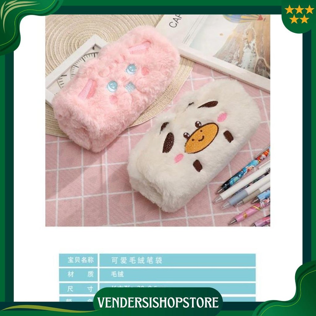 

Tempat Pensil Bulu Boneka Sapi Domba Kelinci | Pouch Kosmetik | Tempat Hp | Tepak Alat Tulis Lucu Promo Puncak