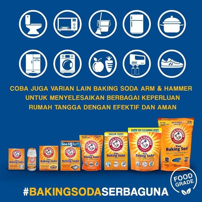 

Grosir Arm & Hammer Baking Soda Serbaguna Asli Usa 2.26Kg