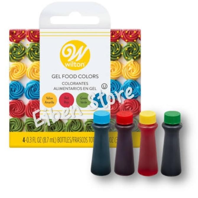 

Grosir Wilton Primary Food Coloring / Pewarna Makanan Wilton Set-4