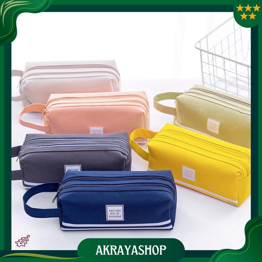 

Sms Kotak Pensil Dan Stationery Dual Zipper Dompet Pensil 2 Pouch Tempat Alat Tulis Perlengkapan Sekolah Dua Sisi Resleting Best Seller