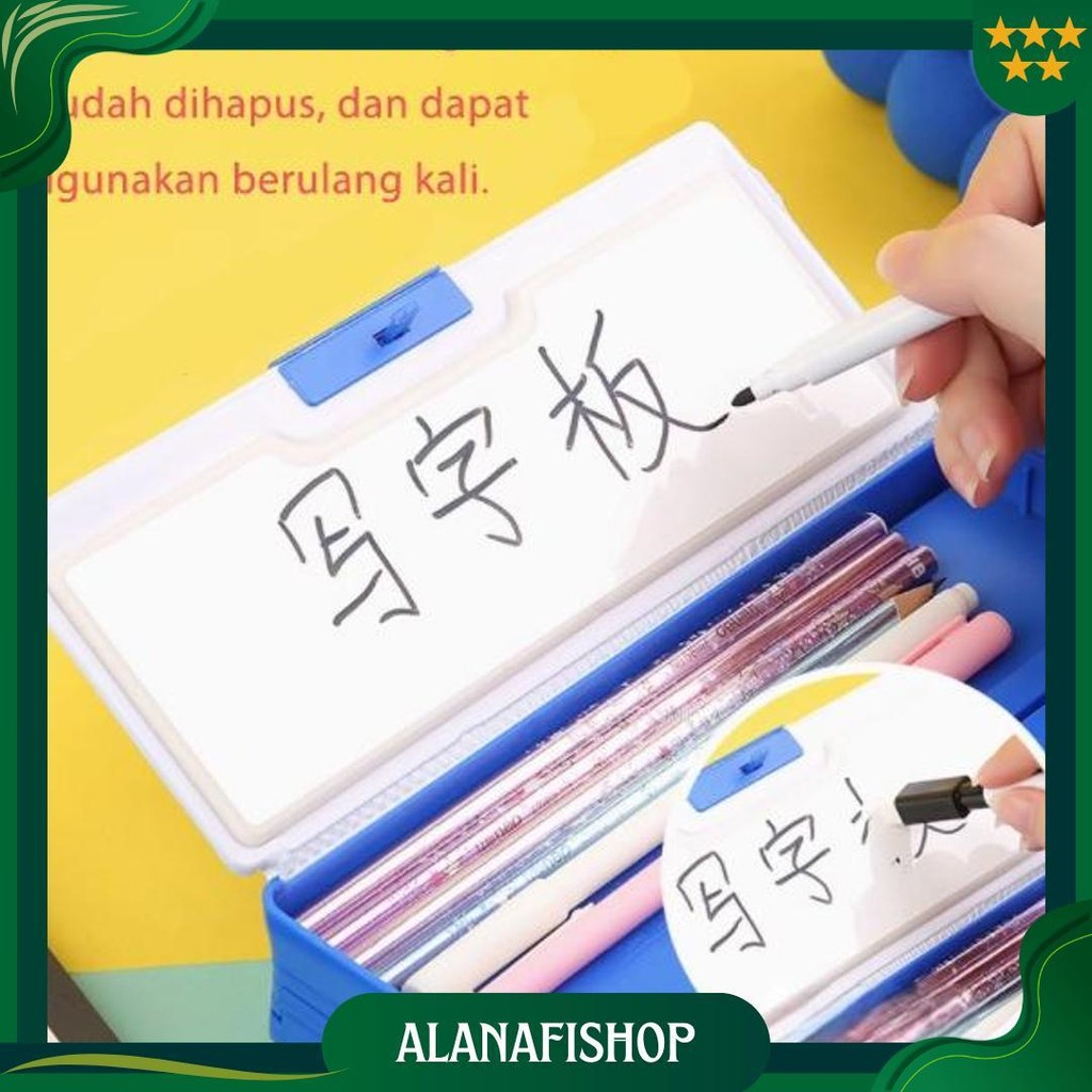 

Kotak Pensil/Kotak Pensil Dua Lapis Multifungsi Kapasitas Besar/Kotak Pensil Password Sanrio Gratis Ongkir