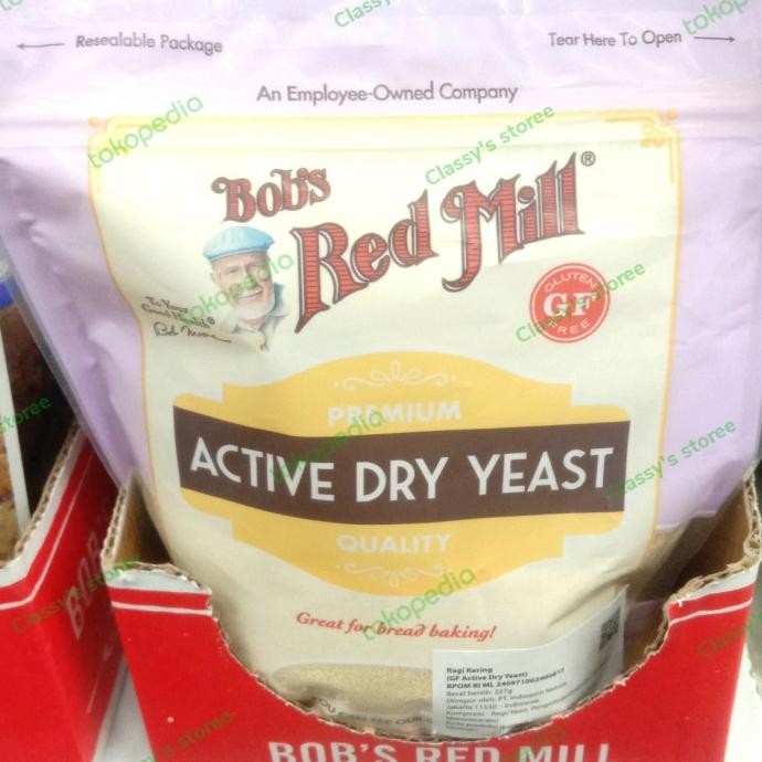 

Promo Bobs Red Mill Active Dry Yeast 227 Gr/Premium Quality/Ragi