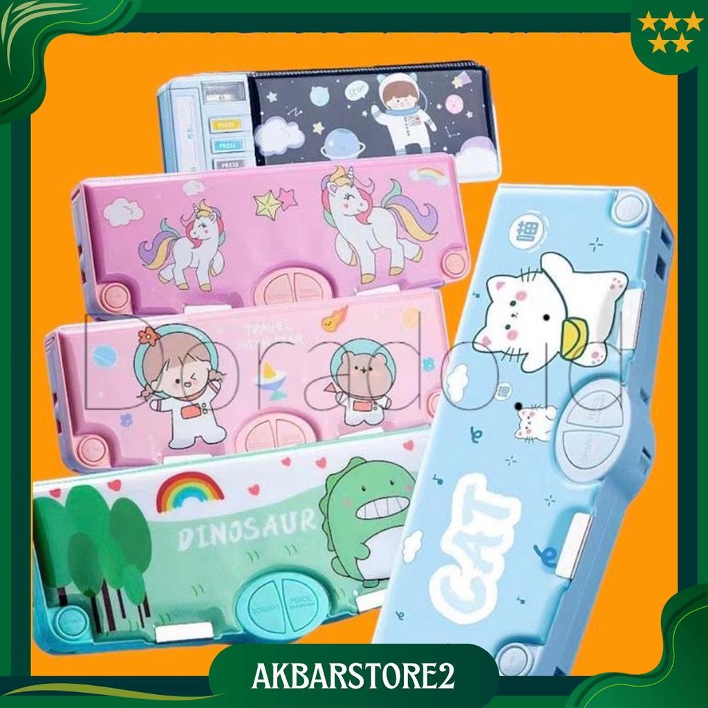 

Kotak Pensil Multifungsi Lengkap Peruncing Gunting Isolasi Penghapus Penggaris Promo