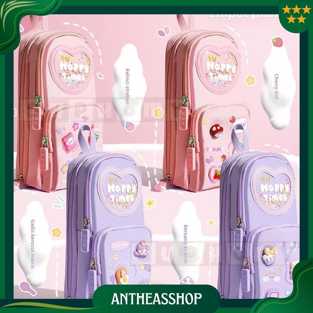 

Kotak Pensil Aesthetic Tas Penatempat Pencil Tas Pensil Tempat Alat Tulis Kapasitas Besar Cod