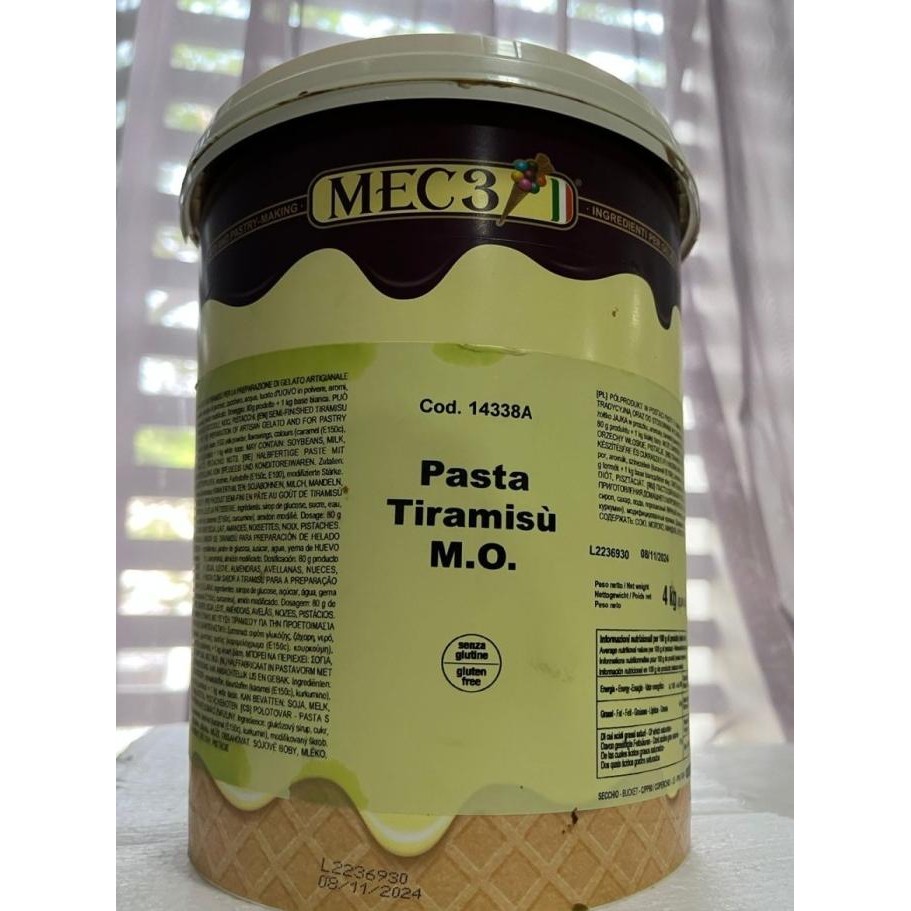

Murah Mec3 Pasta Tiramisu Paste Gelato Cake Cream Filling