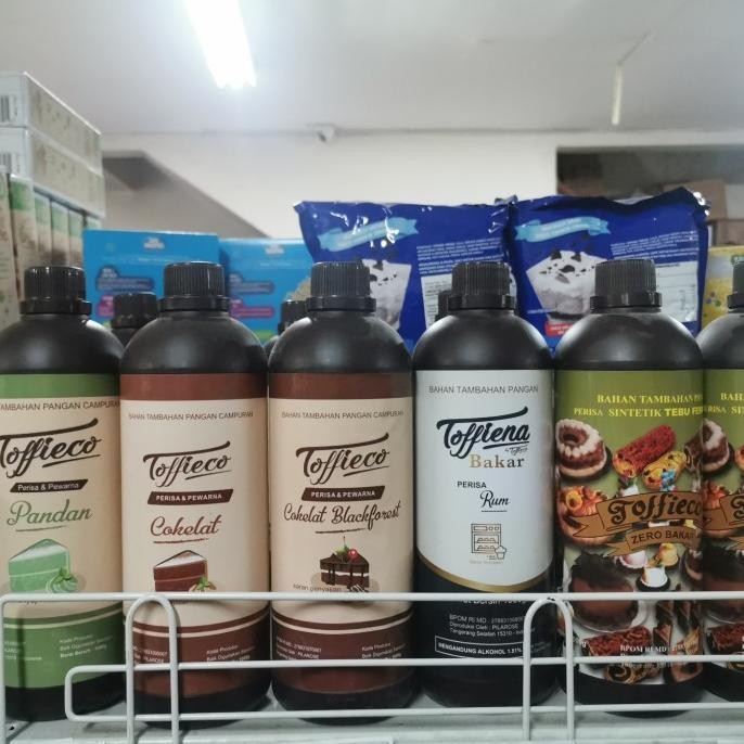 

Sale Toffieco Pasta Perisa & Pewarna Rum 1 Liter Kg