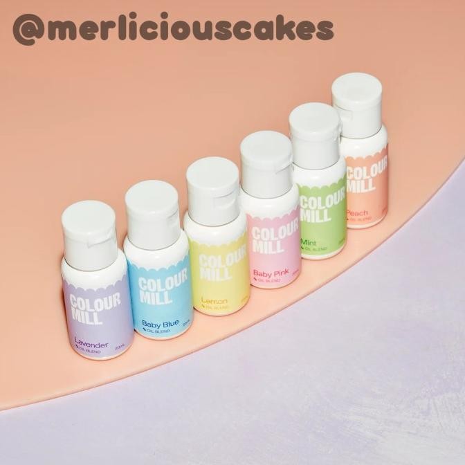 

Promo Colour Mill 6 Pcs Pastel Pack 20 Ml Oil Based Colouring
