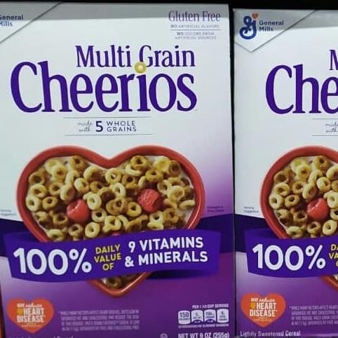 

general mills multi grain cheerios whole grain 255gr