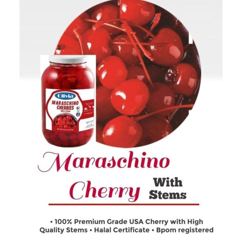 

Promo Ceri Merah Tangkai 100Pcs (500Gr)