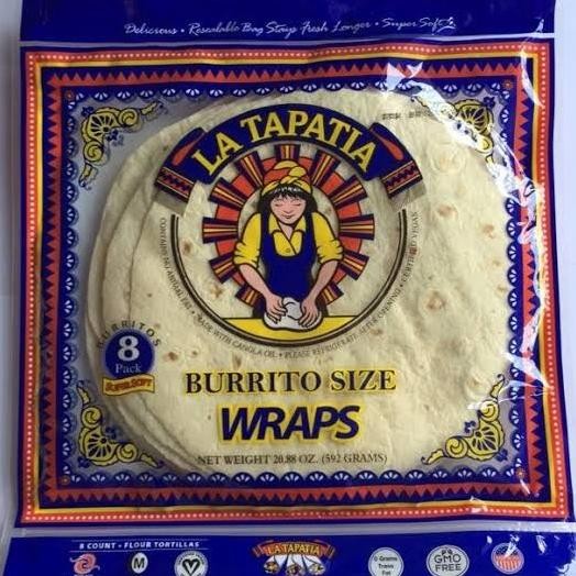 

Murah Kulit Tortilla La Tapatia Burrito Isi 10 592Gr