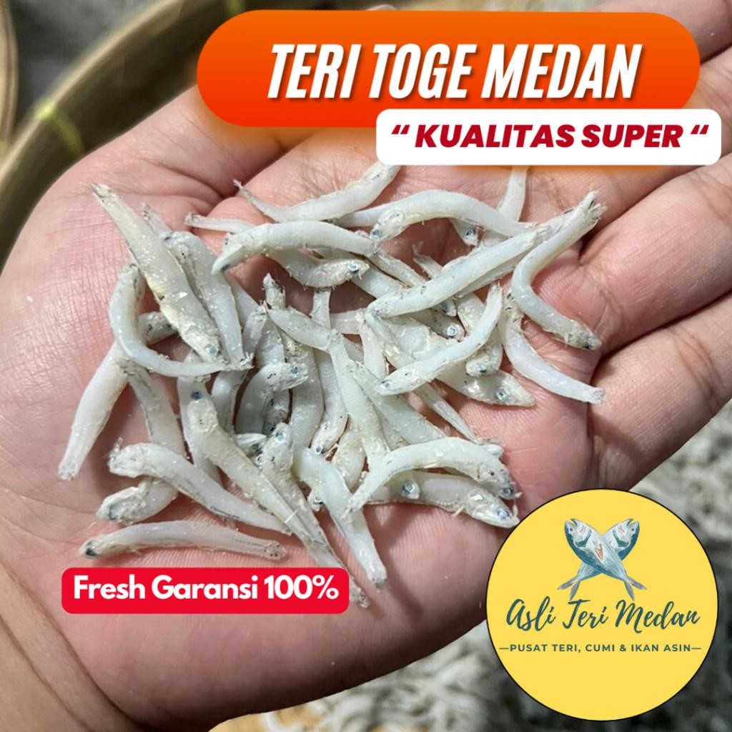 

Ikan Teri Toge Medan / Teri Tauge | Kualitas Super Premium | 500Gr 1Kg New Best Quality Asli 100% Original
