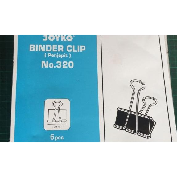 

Joyo Binder Clip 320 100 Mm Bear Lip Jepit Erta Bear No.320