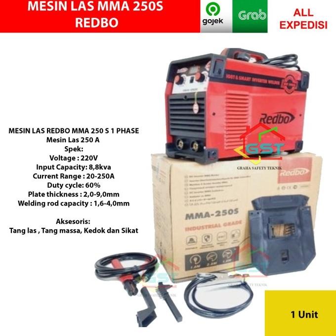 Sale Mesin Las Mma 250 Ampere Redbo Inverter Travo Las 250S