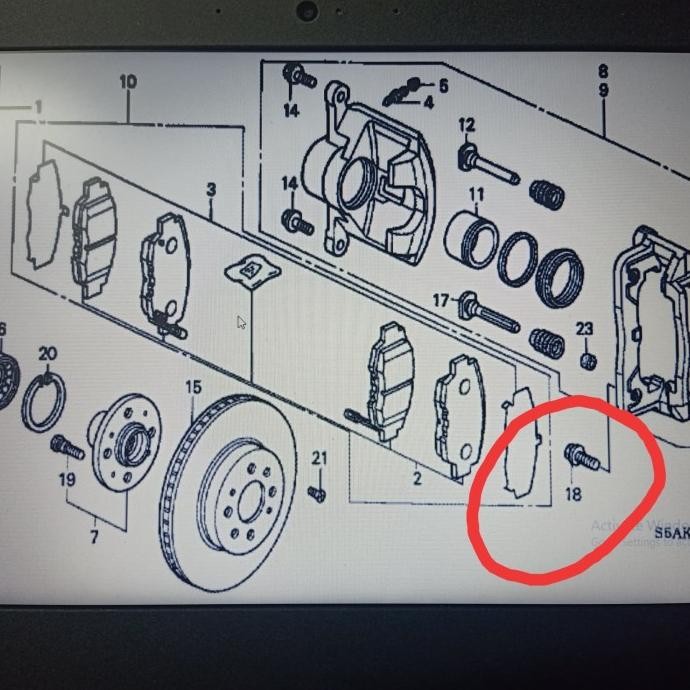 Baut Kaliper Kecil Honda Jazz Murah