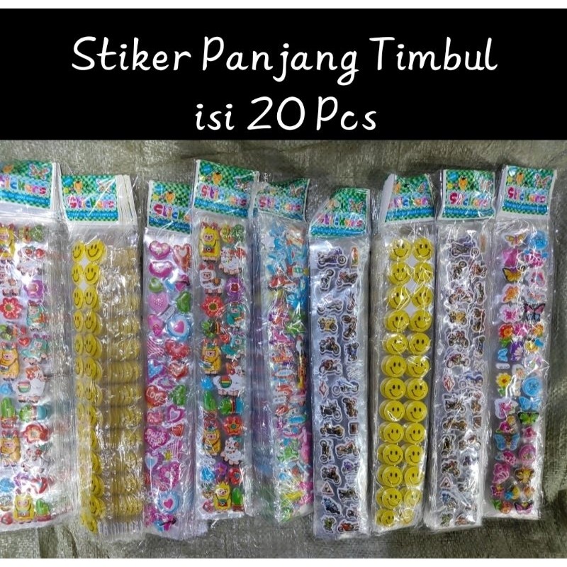 

Terbaru Stiker Dawa 20 Pcs Stiker Panjang Timbul Isi 20 Pcs
