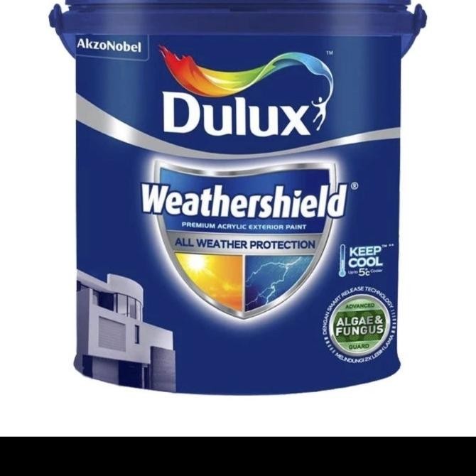 dulux weathershield brilliant white 20 liter 25 kg