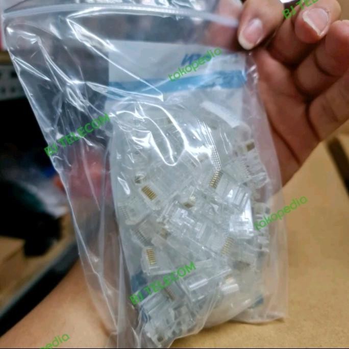 KONEKTOR RJ45 BELDEN CAT 5E / RJ 45 BELDEN CAT 5E ORIGINAL ISI 50PCS